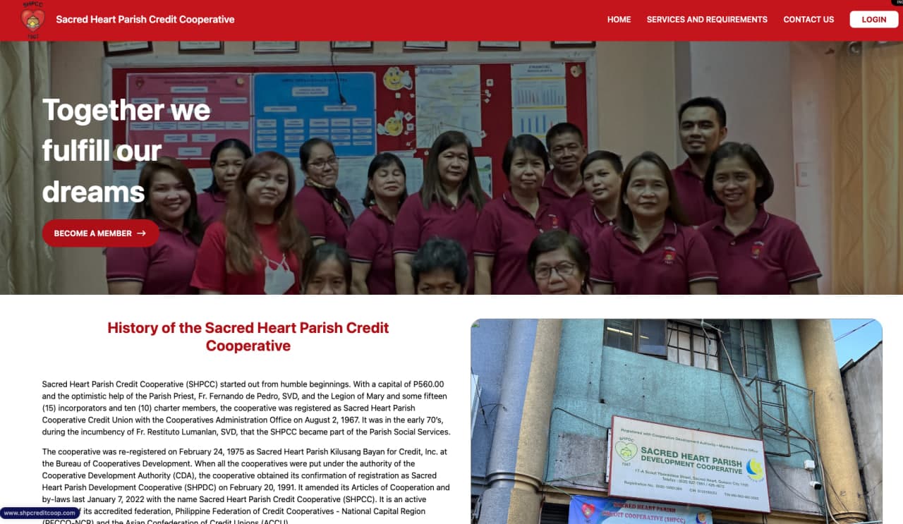 Sacred Heart Parish Credit Cooperative